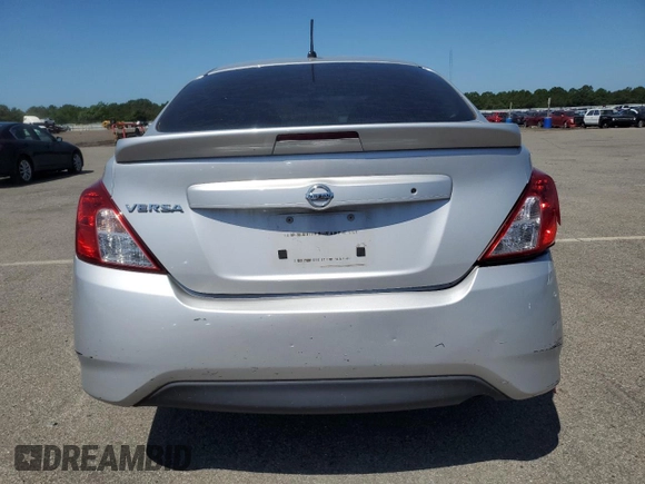 2017 Nissan Versa SV with VIN 3N1CN7AP1HL848232, listed as a Copart auction lot 61668525 with 59,578 mi miles and Salvage title. Bid and sale history available at DreamBid. Image 6.
