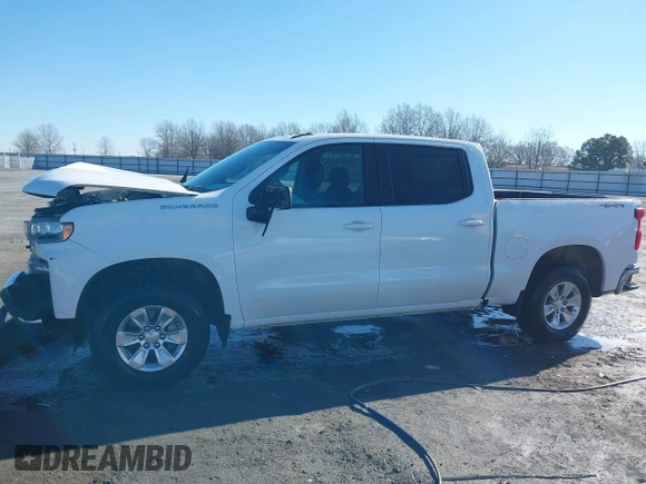 2021 Chevrolet Silverado 1500 LT with VIN 1GCUYDED2MZ377265, listed as a IAAI auction lot 41392703 with 109,352 mi miles. Bid and sale history available at carsss.com. Image 14.
