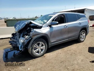 2019 GMC Terrain SLE with VIN 3GKALTEVXKL229426, listed as a Copart auction lot 61273945 with 86,956 mi miles and Salvage title. Bid and sale history available at DreamBid. Image 1.