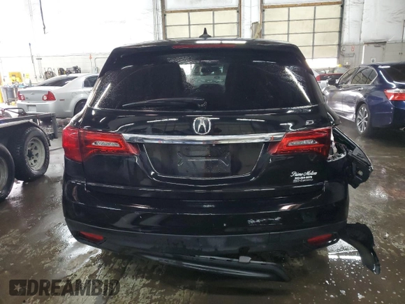 2015 Acura MDX с VIN 5FRYD4H25FB025134, выставлен на аукционе Copart как лот 44794715 с пробегом 101 994 миль миль и Списание • Salvage title. История ставок и продаж доступна на DreamBid. Изображение 6.