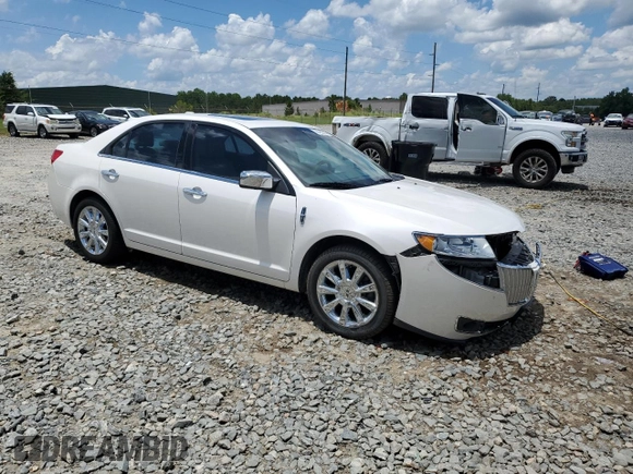 2012 Lincoln MKZ with VIN 3LNHL2GC1CR828063, listed as a Copart auction lot 61463005 with 91,632 mi miles and Salvage title. Bid and sale history available at DreamBid. Image 4.