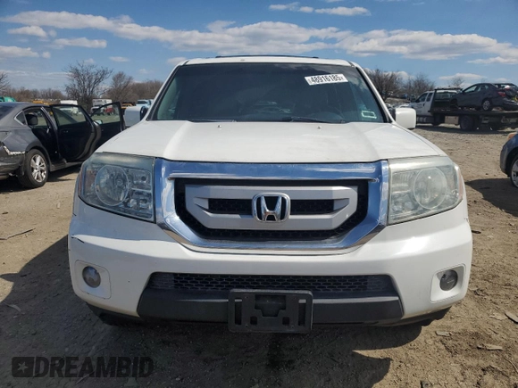 2009 Honda Pilot EX-L with VIN 5FNYF48559B032577, listed as a Copart auction lot 48916185 with 206,648 mi miles and Salvage Title. Bid and sale history available at carsss.com. Image 5.