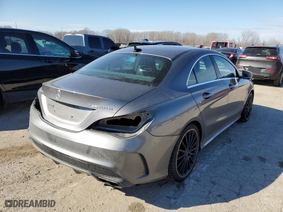 2014 Mercedes-Benz CLA-Class CLA 45 AMG with VIN WDDSJ5CB5EN131067, listed as a Copart auction lot 46662164 with 46,238 mi miles and Clean Title. Bid and sale history available at carsss.com. Image 3.