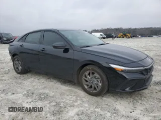 2024 Hyundai Elantra SEL with VIN KMHLM4DG9RU734301, listed as a Copart auction lot 44247975 with 30,899 mi miles and Salvage Title. Bid and sale history available at carsss.com. Image 4.
