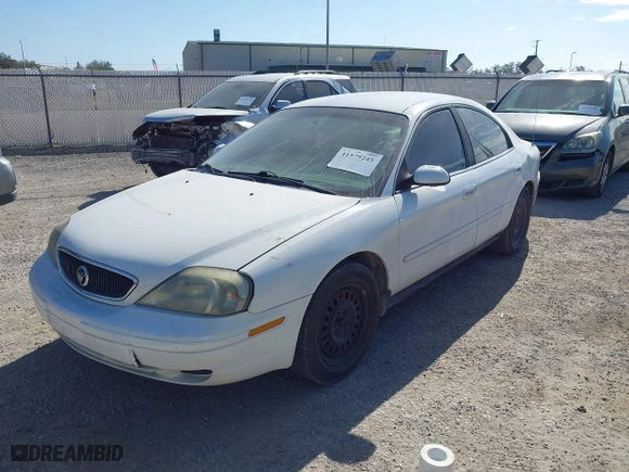 2003 Mercury Sable GS with VIN 1MEFM50U33A629599, listed as a IAAI auction lot 41579245 with 128,198 mi miles. Bid and sale history available at carsss.com. Image 19.