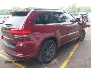 2020 Jeep Grand Cherokee Limited X with VIN 1C4RJFBT6LC200012, listed as a IAAI auction lot 42538854 with 58,673 mi miles and . Bid and sale history available at DreamBid. Image 4.