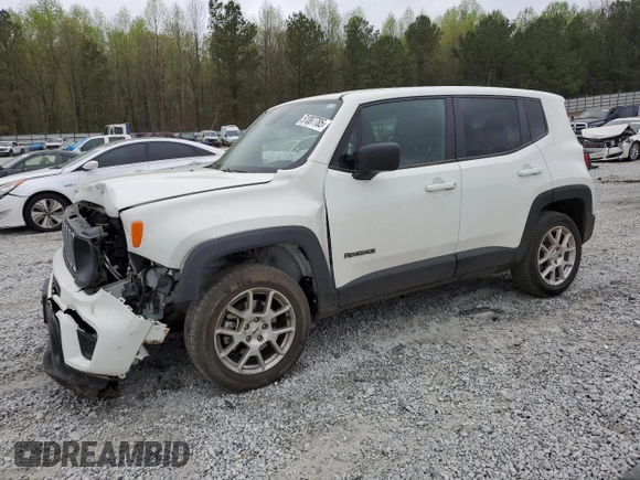 2023 Jeep Renegade Upland with VIN ZACNJDB12PPP26752, listed as a Copart auction lot 51087785 with 22,272 mi miles and Salvage title. Bid and sale history available at DreamBid. Image 1.