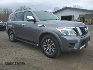 2018 Nissan Armada SL with VIN JN8AY2NC2JX502162, listed as a Copart auction lot 54200245 with 151,053 mi miles and Clean Title. Bid and sale history available at DreamBid. Image 4.