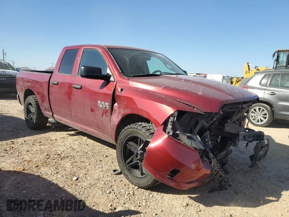 2015 Ram 1500 Tradesman with VIN 1C6RR6FG1FS709576, listed as a Copart auction lot 86763944 with 127,636 mi miles and Salvage title. Bid and sale history available at DreamBid. Image 4.
