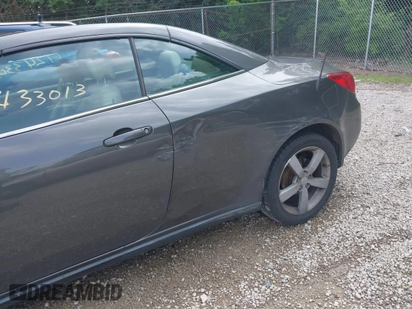 2007 Pontiac G6 GT z VIN 1G2ZH35N274176254, wystawiony jako IAAI lot #42433013 z przebiegiem 144 021 mil mil oraz . Historia ofert i sprzedaży dostępna na DreamBid. Obrazek 6.