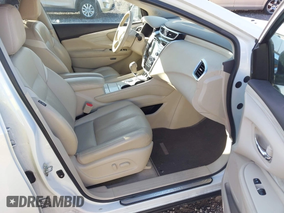 2015 Nissan Murano SL with VIN 5N1AZ2MH2FN252782, listed as a IAAI auction lot 42122573 with 129,918 mi miles and . Bid and sale history available at DreamBid. Image 5.