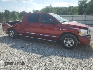 2007 Dodge Ram 2500 SLT with VIN 3D7KR29A27G826124, listed as a Copart auction lot 63529684 with 197,838 mi miles and Salvage Title. Bid and sale history available at carsss.com. Image 4.