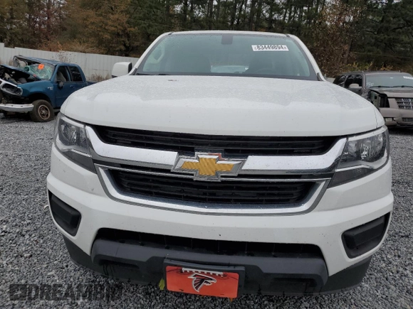 2019 Chevrolet Colorado 2WD Work Truck z VIN 1GCGSBEN2K1168373, wystawiony jako Copart lot #83449894 z przebiegiem 65 028 mil mil oraz Szkoda całkowita • Salvage title. Historia ofert i sprzedaży dostępna na DreamBid. Obrazek 5.