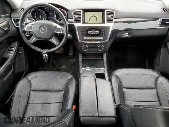 2014 Mercedes-Benz M 350 with VIN 4JGDA2EB7EA363543, listed as a Copart auction lot 53585855 with 168,940 mi miles and Salvage Title. Bid and sale history available at DreamBid. Image 8.