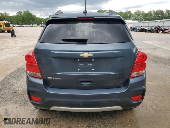 2021 Chevrolet Trax LT with VIN KL7CJPSB3MB308806, listed as a Copart auction lot 55816425 with 83,636 mi miles and Clean title. Bid and sale history available at DreamBid. Image 6.