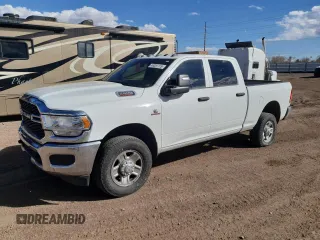 2024 Ram 2500 Tradesman с VIN 3C6UR5CL7RG216115, выставлен на аукционе Copart как лот 46351115 с пробегом 13 706 миль миль и Списание • Salvage title. История ставок и продаж доступна на DreamBid. Изображение 1.