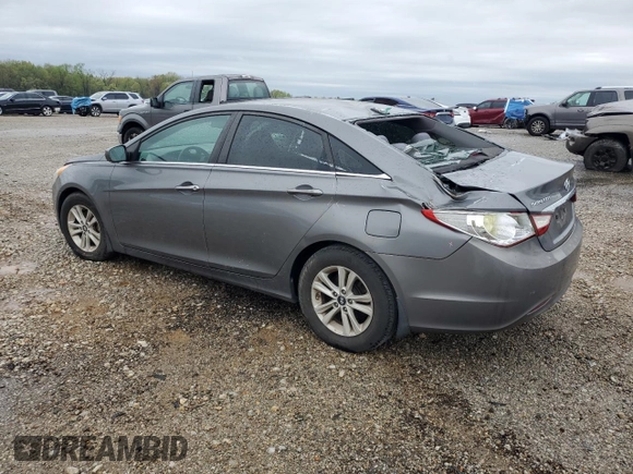 2013 Hyundai Sonata GLS with VIN 5NPEB4AC1DH700358, listed as a Copart auction lot 51606465 with 142,541 mi miles and Clean Title. Bid and sale history available at carsss.com. Image 2.