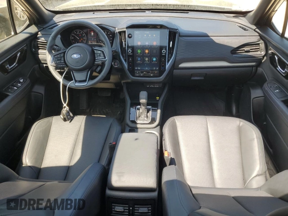 2025 Subaru Forester Limited with VIN JF2SLDRC9SH420205, listed as a Copart auction lot 59107825 with 25,376 mi miles and Salvage title. Bid and sale history available at DreamBid. Image 8.