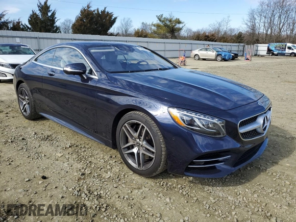 2019 Mercedes-Benz S-Class S 560 with VIN WDDXJ8GB5KA038294, listed as a Copart auction lot 41429593 with 29,243 mi miles. Bid and sale history available at carsss.com. Image 4.