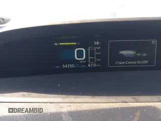 2021 Toyota Prius LE with VIN JTDKAMFP1M3166050, listed as a IAAI auction lot 41831145 with 54,350 mi miles and . Bid and sale history available at DreamBid. Image 7.