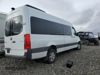 2023 Mercedes-Benz Sprinter Passenger with VIN W1Z4NGHYXPT142992, listed as a Copart auction lot 85816034 with 34,119 mi miles and Clean Title. Bid and sale history available at carsss.com. Image 4.