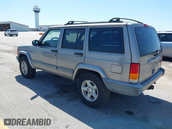 2001 Jeep Cherokee Sport with VIN 1J4FF48SX1L568532, listed as a IAAI auction lot 42738398 with 281,001 mi miles and . Bid and sale history available at DreamBid. Image 3.