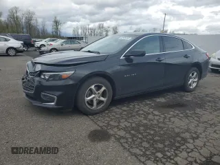 2018 Chevrolet Malibu LS with VIN 1G1ZB5ST8JF101249, listed as a Copart auction lot 52135495 with 90,335 mi miles and Salvage Title. Bid and sale history available at DreamBid. Image 1.