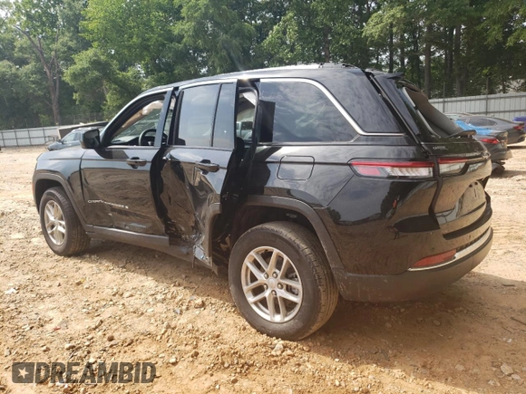2023 Jeep Grand Cherokee Laredo with VIN 1C4RJGAG0PC534682, listed as a Copart auction lot 56981675 with 16,749 mi miles and Salvage title. Bid and sale history available at DreamBid. Image 2.
