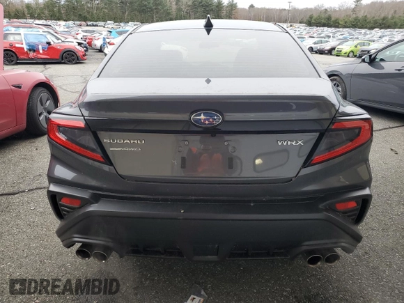 2022 Subaru WRX z VIN JF1VBAB6XN8025199, wystawiony jako Copart lot #87455664 z przebiegiem 26 974 mil mil oraz Tytuł czysty. Historia ofert i sprzedaży dostępna na DreamBid. Obrazek 6.
