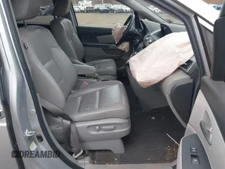 2013 Honda Odyssey EX-L with VIN 5FNRL5H65DB050789, listed as a IAAI auction lot 41911537 with 160,348 mi miles and . Bid and sale history available at carsss.com. Image 5.