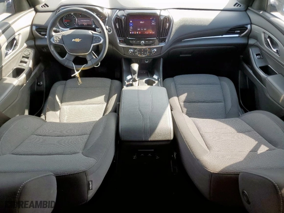 2023 Chevrolet Traverse LT Cloth with VIN 1GNERGKW0PJ114436, listed as a Copart auction lot 50536715 with 18,061 mi miles and Clean Title. Bid and sale history available at carsss.com. Image 8.