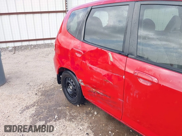 2007 Honda Fit with VIN JHMGD38407S052558, listed as a IAAI auction lot 41814768 with 163,024 mi miles. Bid and sale history available at carsss.com. Image 6.