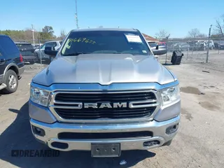 2020 Ram 1500 Big Horn with VIN 1C6SRFBTXLN165027, listed as a IAAI auction lot 41669655 with 62,341 mi miles. Bid and sale history available at carsss.com. Image 12.