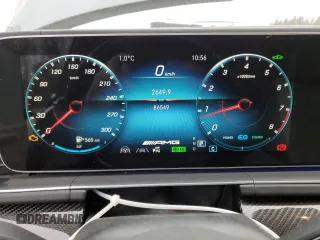 2021 Mercedes-Benz GLS with VIN 4JGFF8KEXMA299119, listed as a Copart auction lot 80966934 with 86,549 mi miles and Salvage Title. Bid and sale history available at carsss.com. Image 9.