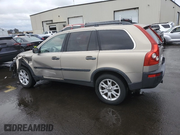 2005 Volvo XC90 with VIN YV1CZ911751185836, listed as a Copart auction lot 78753744 with 132,041 mi miles and Salvage Title. Bid and sale history available at carsss.com. Image 2.