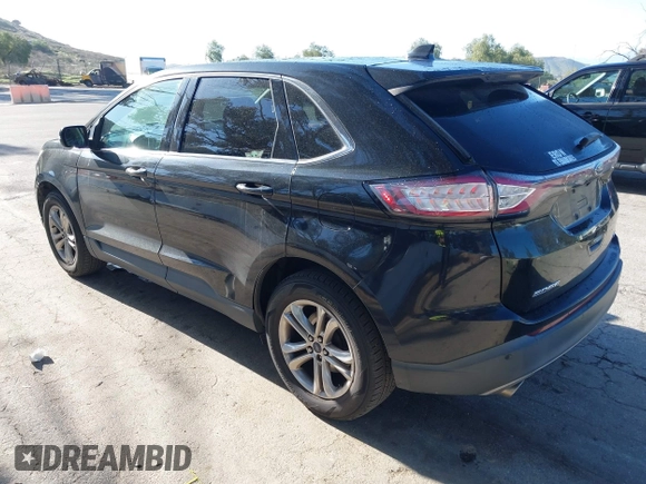 2015 Ford Edge SEL with VIN 2FMTK3J85FBB34115, listed as a IAAI auction lot 41813644 with 143,099 mi miles. Bid and sale history available at carsss.com. Image 3.