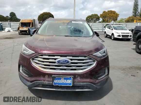 2021 Ford Edge SEL with VIN 2FMPK4J97MBA23790, listed as a Copart auction lot 51665305 with 71,637 mi miles and Salvage Title. Bid and sale history available at carsss.com. Image 5.