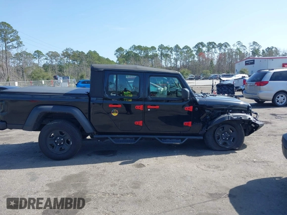 2022 Jeep Gladiator Texas Trail with VIN 1C6HJTAGXNL101704, listed as a IAAI auction lot 41590378 with 29,299 mi miles and . Bid and sale history available at DreamBid. Image 13.