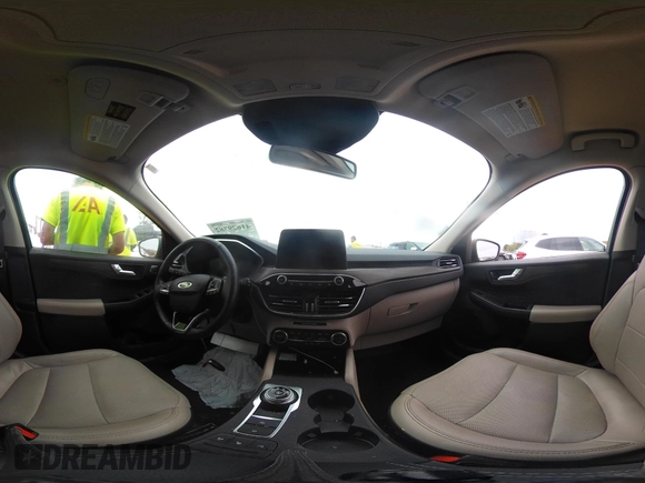 2020 Ford Escape Titanium Hybrid with VIN 1FMCU0DZ1LUB13684, listed as a IAAI auction lot 41629782 with 31,669 mi miles and . Bid and sale history available at DreamBid. Image 18.