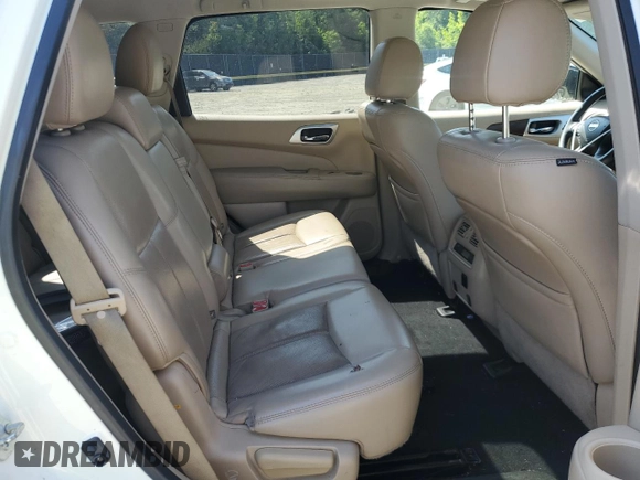 2017 Nissan Pathfinder SV z VIN 5N1DR2MM6HC684445, wystawiony jako Copart lot #59419275 z przebiegiem 104 627 mil mil oraz Czysty tytuł • Clean title. Historia ofert i sprzedaży dostępna na DreamBid. Obrazek 11.