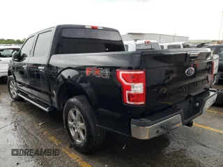 2018 Ford F-150 XL with VIN 1FTEW1E59JFA28618, listed as a Copart auction lot 56307174 with 114,609 mi miles and Salvage Title. Bid and sale history available at carsss.com. Image 2.