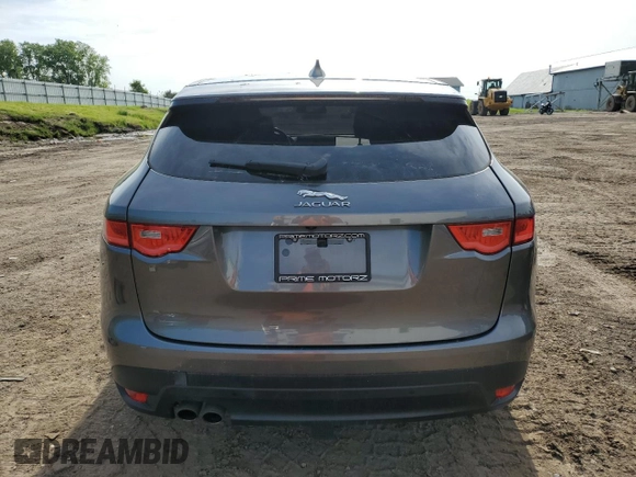 2017 Jaguar F-Pace 20d Prestige with VIN SADCK2BN8HA897798, listed as a Copart auction lot 58127985 with 106,650 mi miles and Clean title. Bid and sale history available at DreamBid. Image 6.