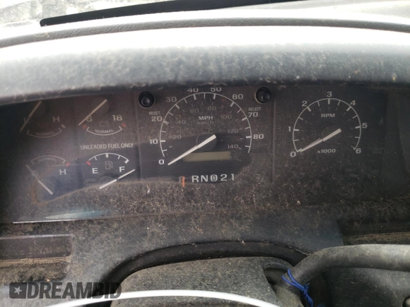 1993 Ford Bronco XL with VIN 1FMEU15N4PLA87622, listed as a Copart auction lot 59385185 with Not provided miles and Clean title. Bid and sale history available at DreamBid. Image 9.