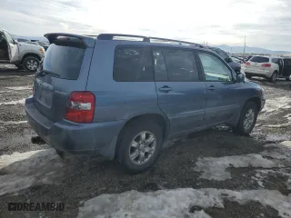 2007 Toyota Highlander with VIN JTEHP21A770192475, listed as a Copart auction lot 46594985 with 208,407 mi miles and Clean Title. Bid and sale history available at carsss.com. Image 3.