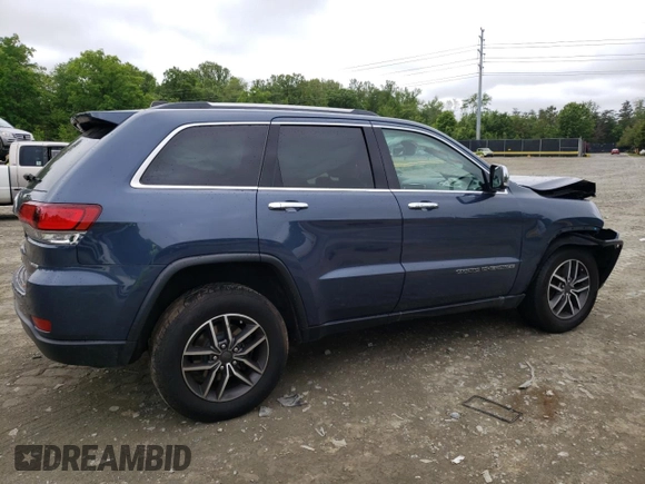 2020 Jeep Grand Cherokee Limited with VIN 1C4RJFBG1LC385427, listed as a Copart auction lot 56102715 with 123,392 mi miles and Salvage title. Bid and sale history available at DreamBid. Image 3.