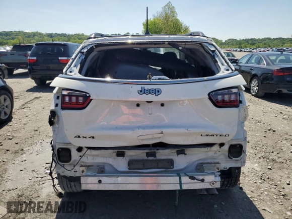 2021 Jeep Compass Limited с VIN 3C4NJDCB2MT506624, выставлен на аукционе Copart как лот 55337665 с пробегом Не указан миль и Списание • Salvage title. История ставок и продаж доступна на DreamBid. Изображение 6.