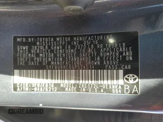 2016 Toyota Corolla L with VIN 5YFBURHE6GP524514, listed as a Copart auction lot 54149055 with 59,799 mi miles and Salvage Title. Bid and sale history available at DreamBid. Image 13.