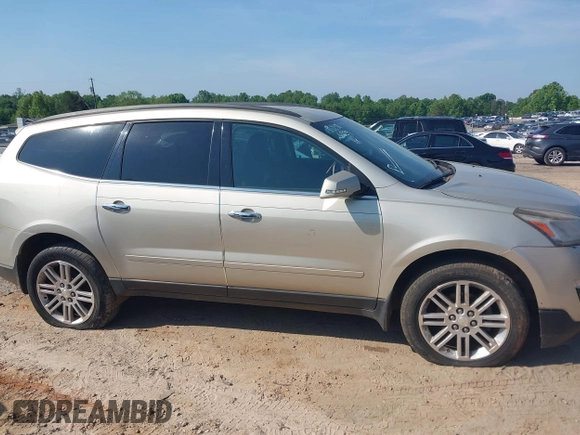 2015 Chevrolet Traverse LT with VIN 1GNKRGKDXFJ236009, listed as a IAAI auction lot 42076239 with Not Provided miles. Bid and sale history available at carsss.com. Image 14.