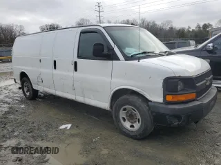 2013 Chevrolet Express Cargo Van with VIN 1GCZGUCGXD1155819, listed as a Copart auction lot 44511495 with 388,439 mi miles and Non Repairable. Bid and sale history available at carsss.com. Image 4.