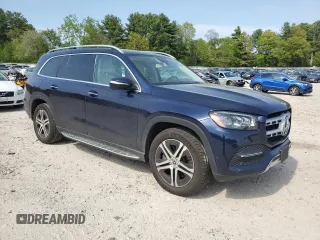 2020 Mercedes-Benz GLS 450 z VIN 4JGFF5KEXLA152568, wystawiony jako Copart lot #56614645 z przebiegiem 74 589 mil mil oraz Szkody całkowita. Historia ofert i sprzedaży dostępna na DreamBid. Obrazek 4.